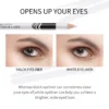SHEIN White Eyeliner Pencil With Highlighting Gel