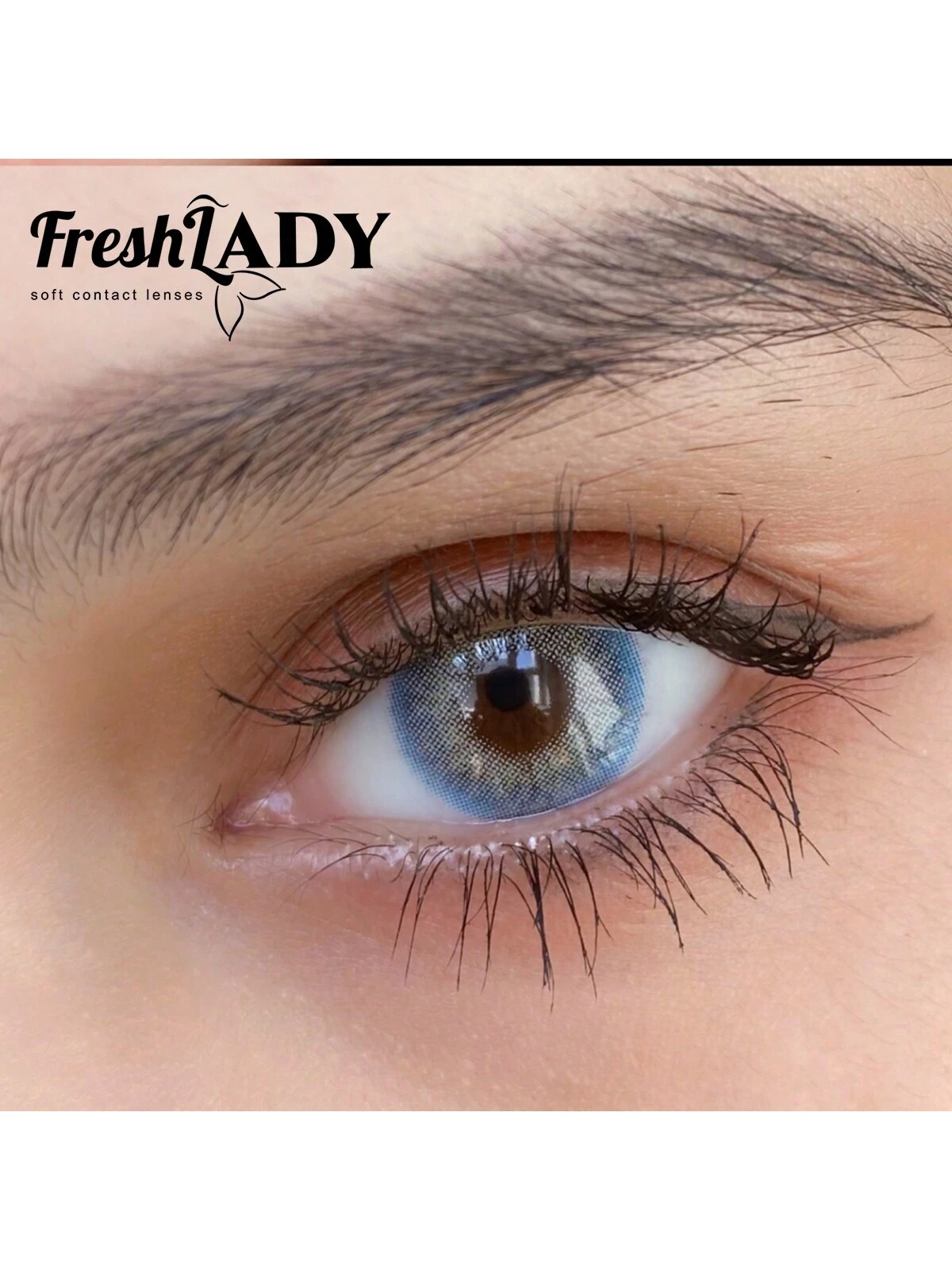 FRESH LADY Wildcat Blue Colored Contact Lenses