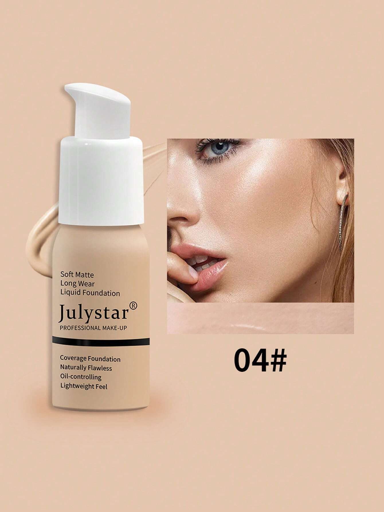 SHEIN Julystar Oil Control Foundation Nude