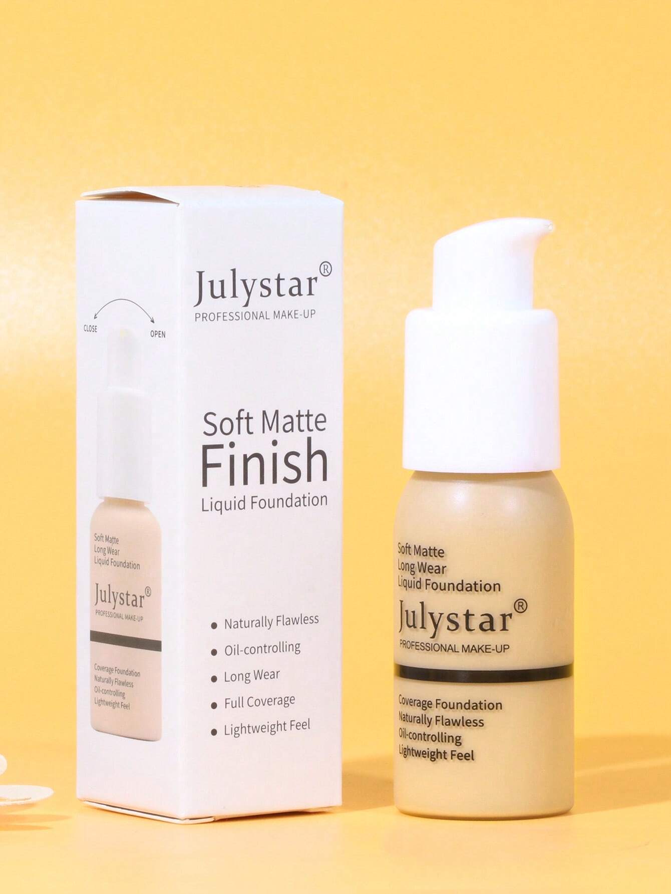 SHEIN Julystar Oil Control Foundation Nude