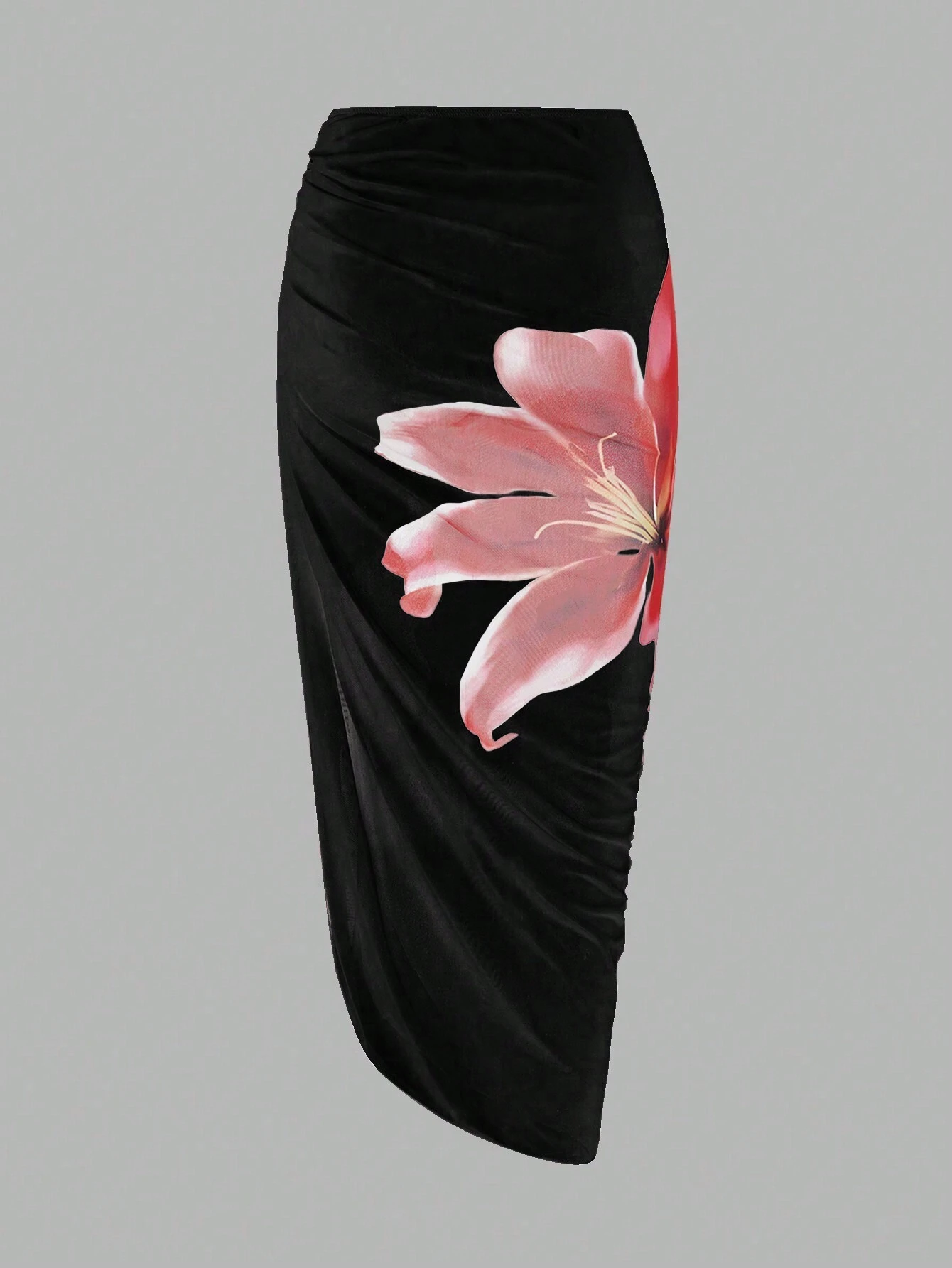 SHEIN Swim Oasis Women Floral Print Holiday Stylish Spaghetti