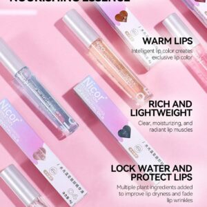 SHEIN Valentine’s Day Gift Moisturizing Lip Essence Oil Mirror Lip Gloss #02