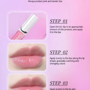 SHEIN Valentine's Day Gift Moisturizing Lip Essence Oil Mirror Lip Gloss