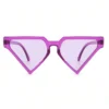 SHEIN 1pc Oversized Triangular Cat Eye Fashion Glasses