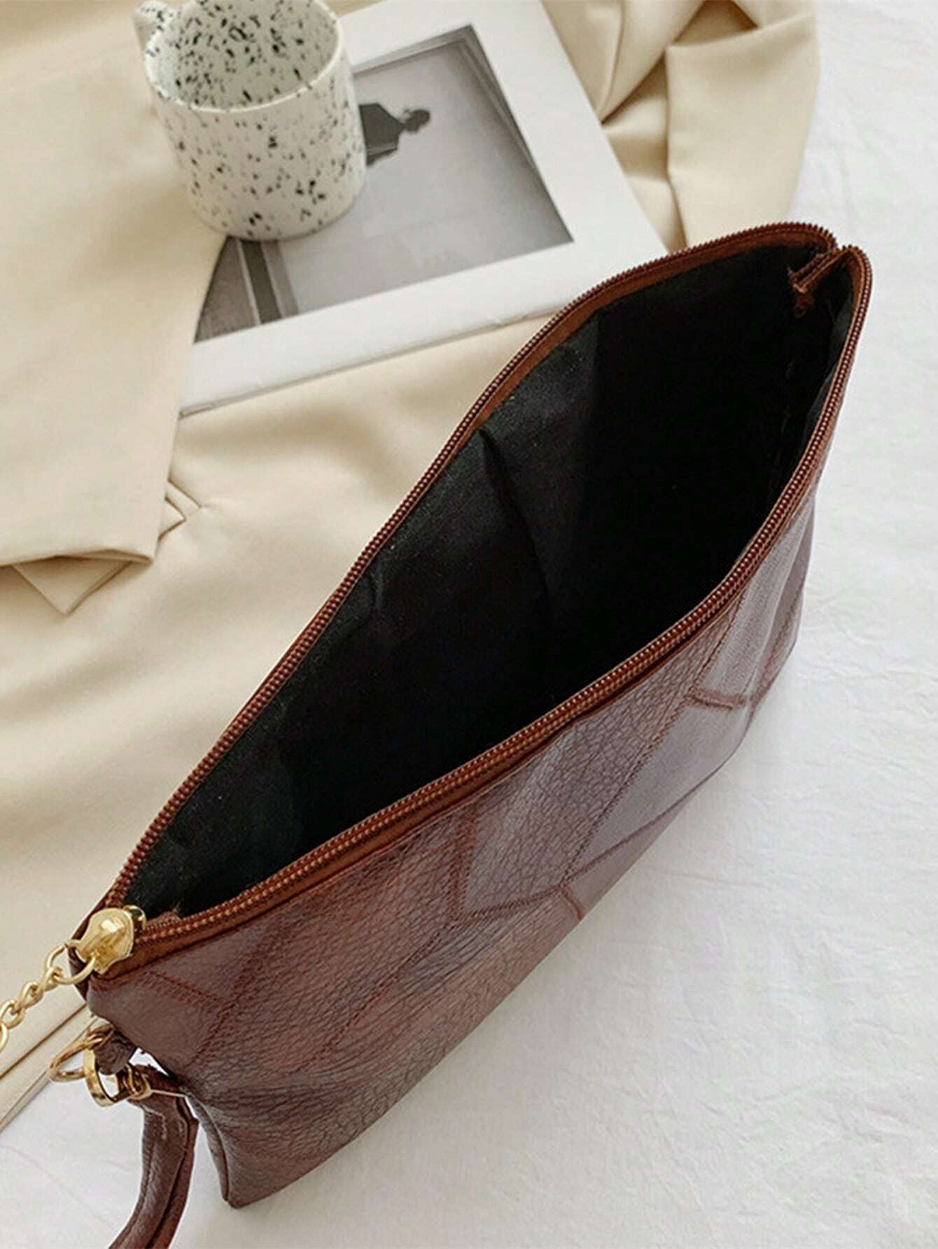 SHEIN 2025 New Korean Edition Envelope Bag