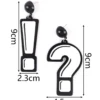 SHEIN Question Mark Drop Earrings