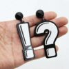 SHEIN Question Mark Drop Earrings