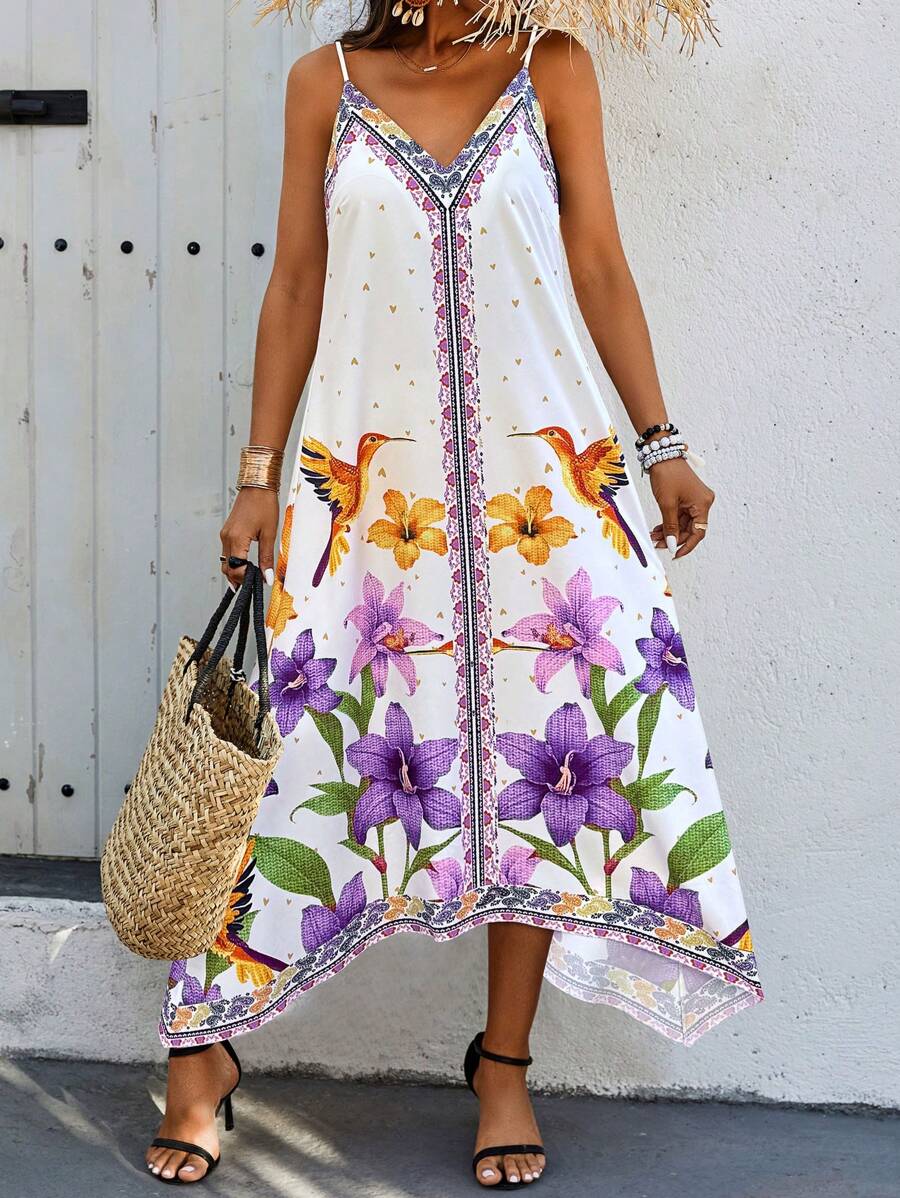 SHEIN Breezaya Women's Bohemian Style Dress