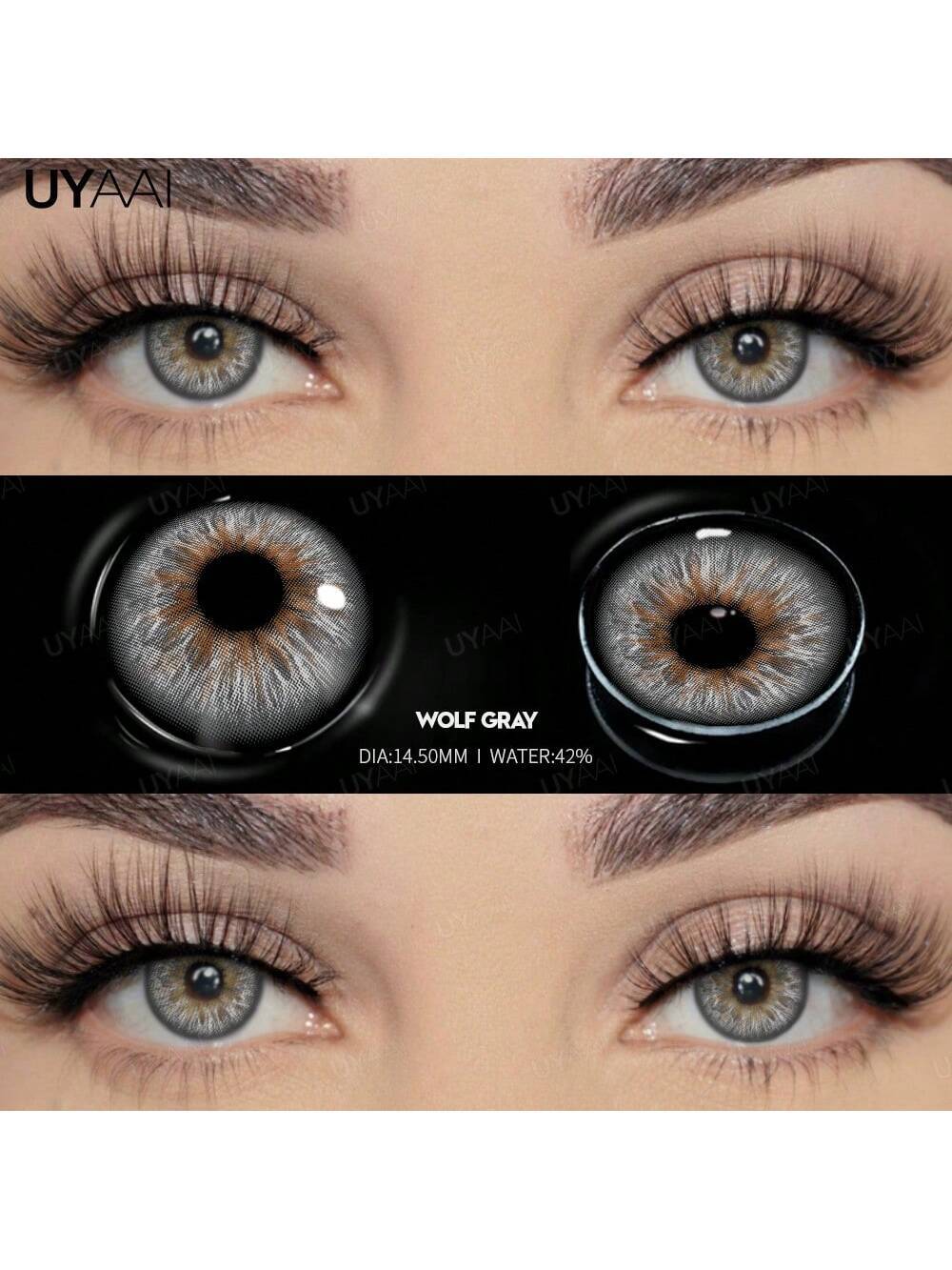 SHEIN UYAAI UYAAl Colored Contact Lenses