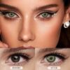 SHEIN Gray Brown Color Contact Lenses
