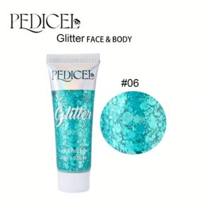 SHEIN Shimmering Eyeshadow Glitter Gel - Body Nail Hair FaceStickers