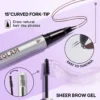 SHEGLAM Real Flow Laminating Brow Pen-Chocolate