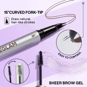 SHEGLAM Real Flow Laminating Brow Pen-Chocolate