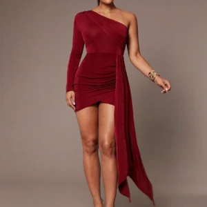 SHEIN Silquee Women's Elegant And Gorgeous Autumn And Spring Dress