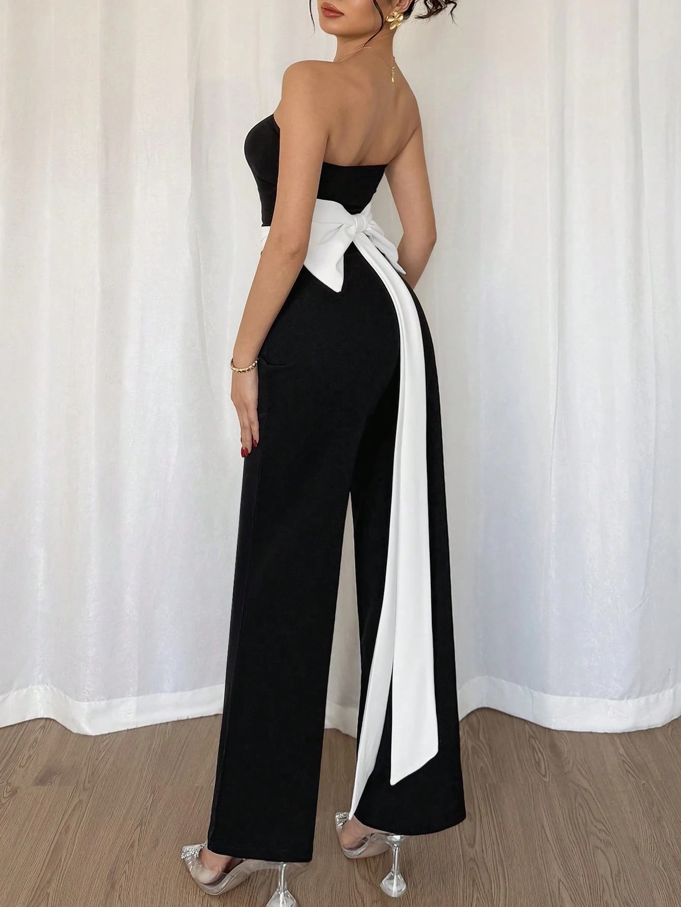 SHEIN Privé Women's Elegant Minimalist Jumpsuit