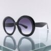 SHEIN Vintage Big Round Fashion Glasses