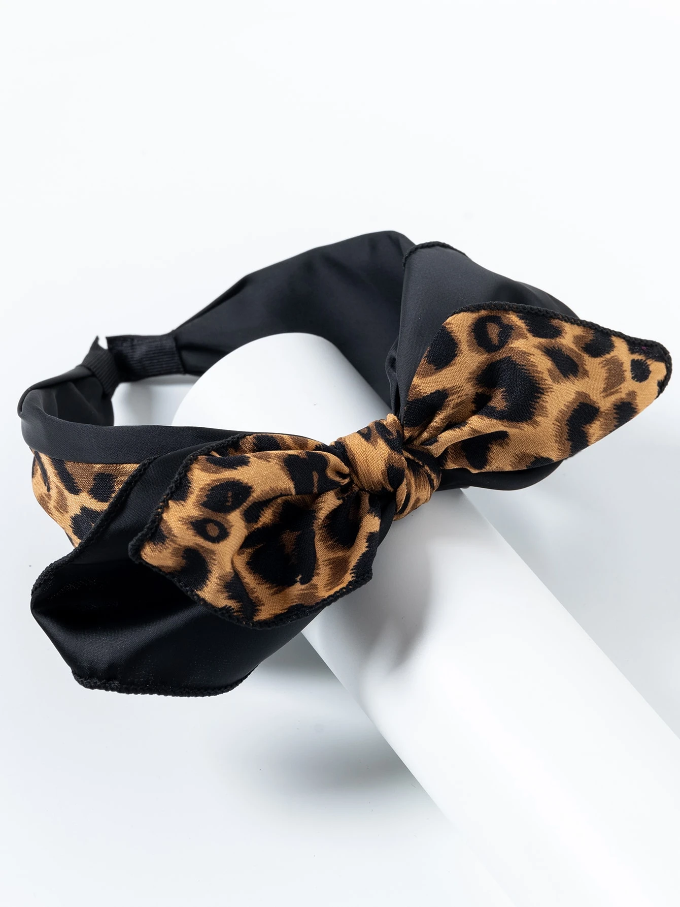SHEIN 1pc Leopard Print Bowknot Headband