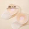 SHEIN 2pcs Round Shape Liquid Silicone Reusable Nipple Covers
