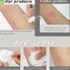 SHEIN 6pcs Sparkle Freckles Glitter Freckles Sliver Face Glitter Tattoo
