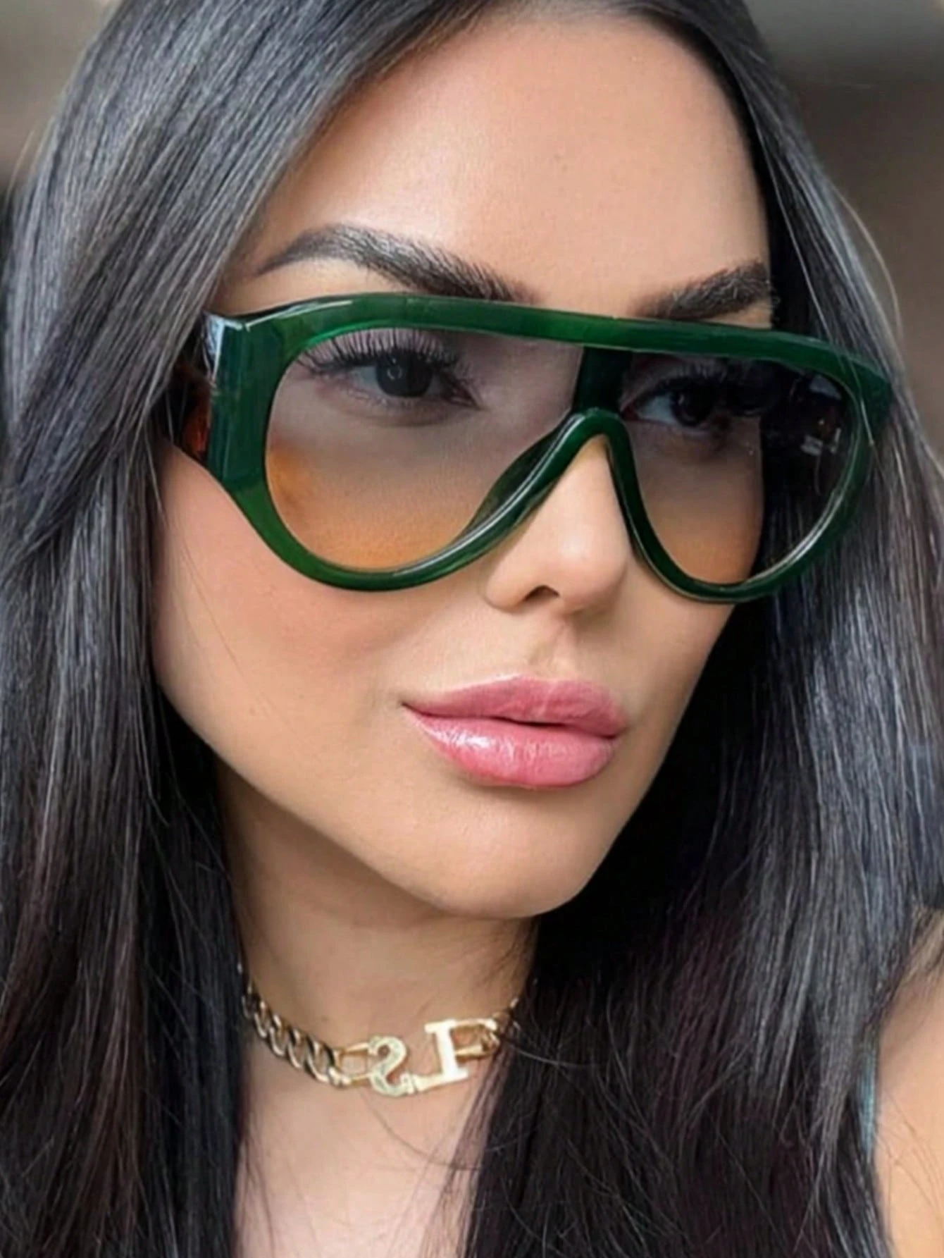 SHEIN Vintage Stylish Fashion Unisex Fashion Glasses,