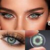 shein 1 Pair Of Natural Color Soft Contact Lenses, Yearly Replacement,