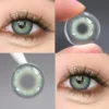 shein 1 Pair Of Natural Color Soft Contact Lenses, Yearly Replacement,