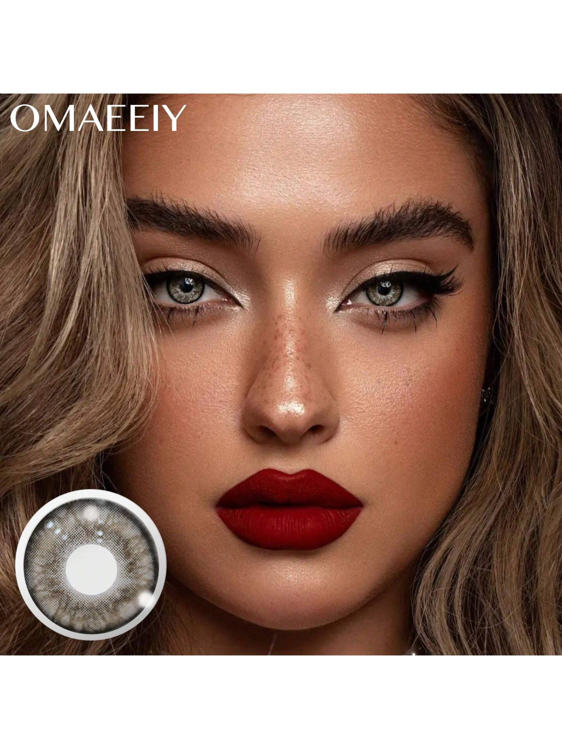 SHEIN A Pair Of Multi-Color Contact Lenses