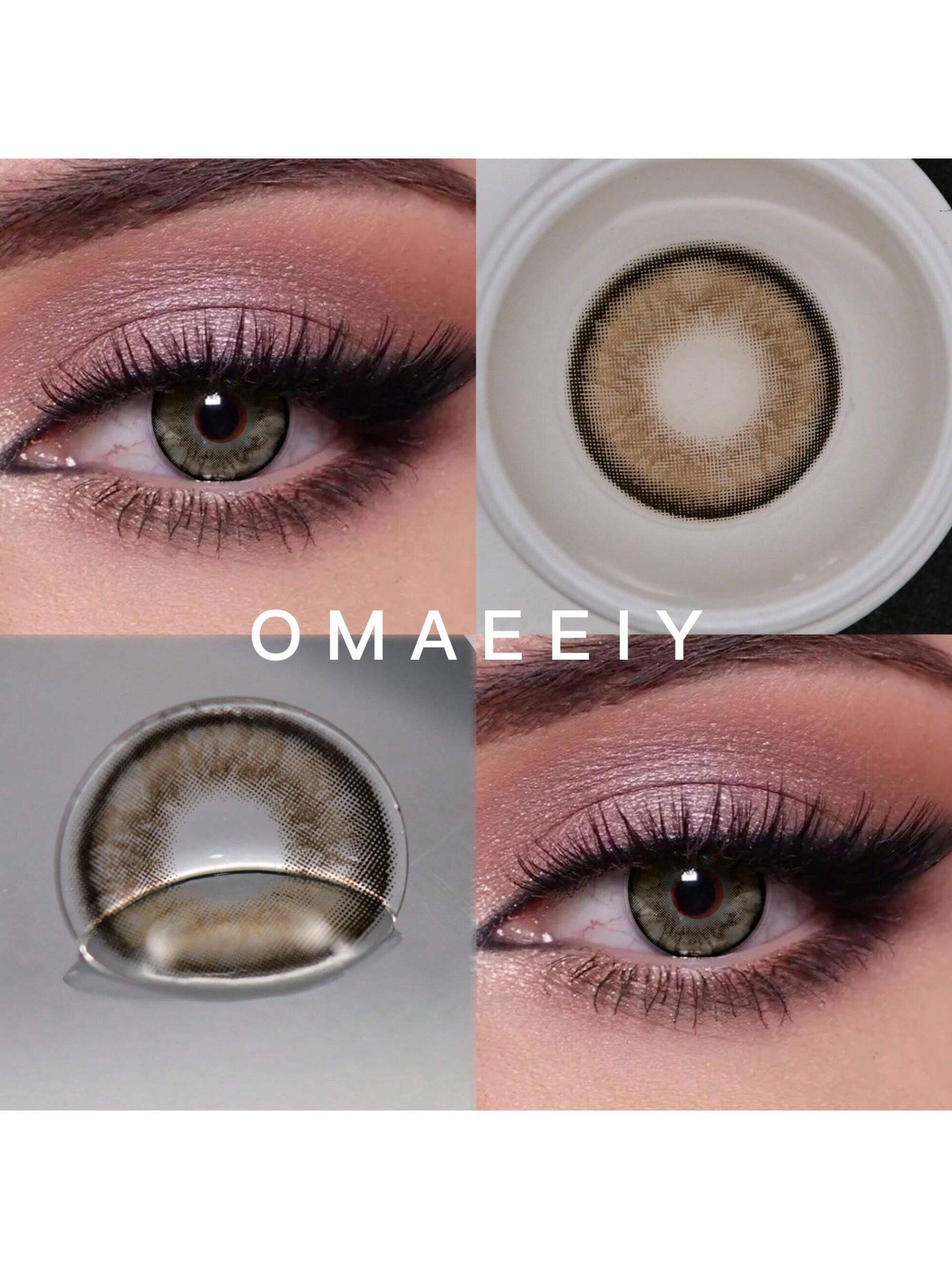 SHEIN A Pair Of Multi-Color Contact Lenses