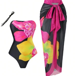 SHEIN Swim Oasis 2pcs Women Summer Beach Sexy