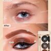 SHEGLAM Streamline Brow & Eyeliner Gel 3 In 1 Waterproof Eyebrowmulti