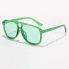 SHEIN Fashion glasses with light bar