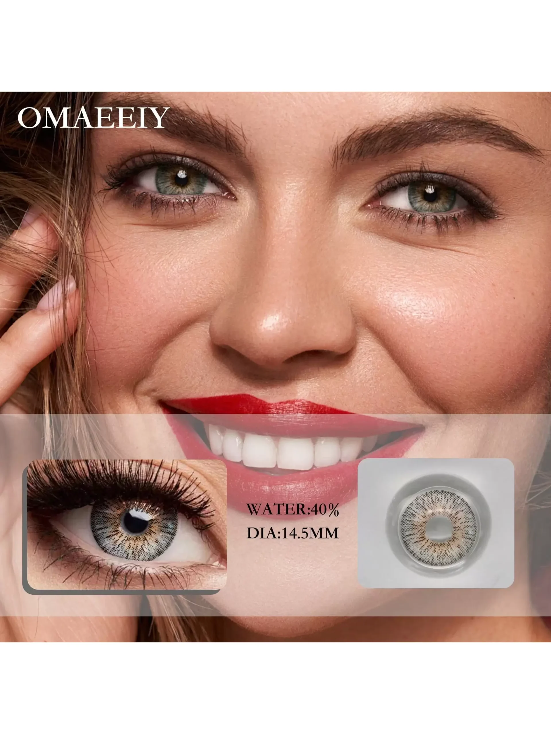 SHEIN A Pair Of Colored Contact Lenses