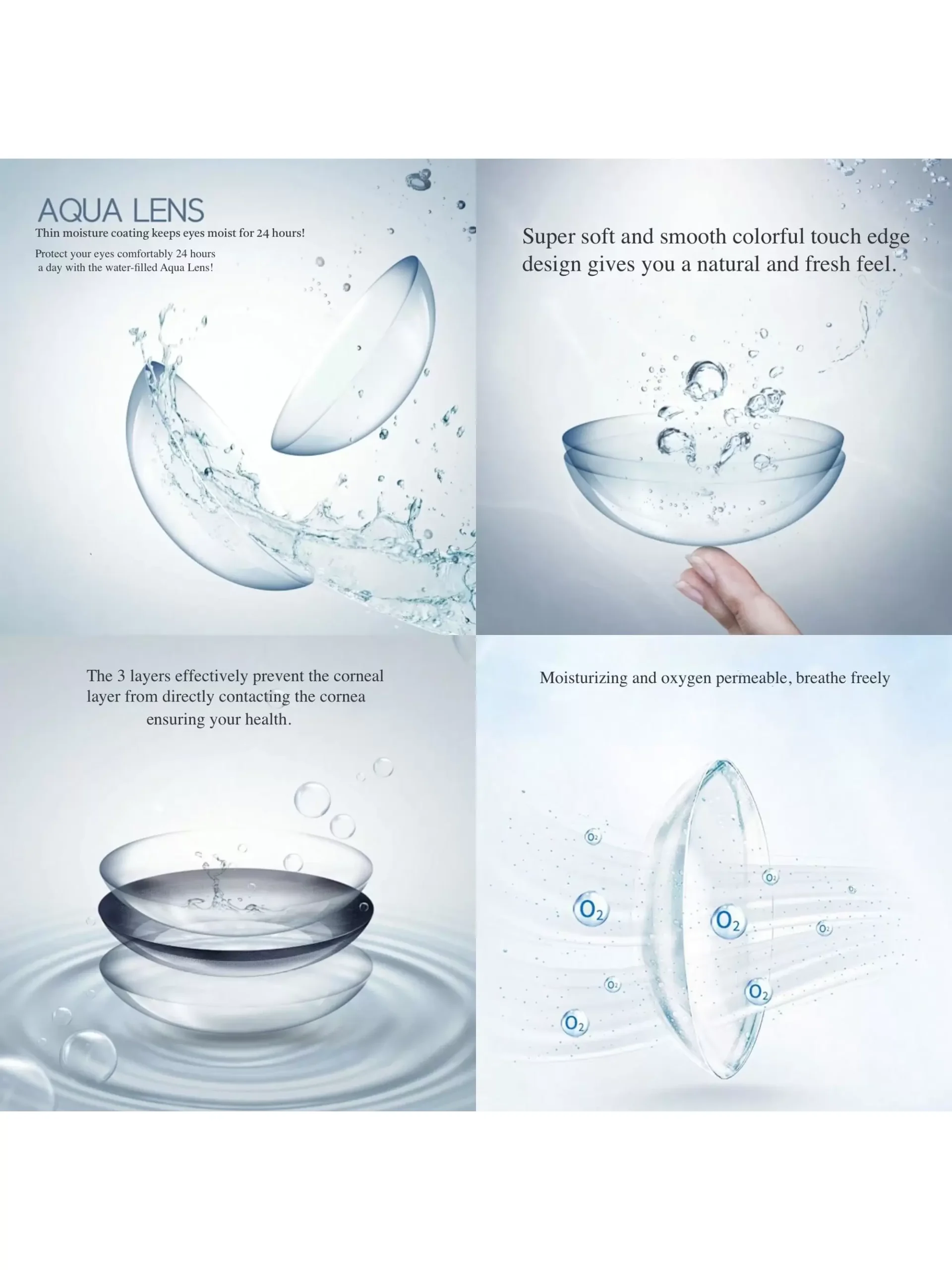 SHEIN A Pair Of Colored Contact Lenses