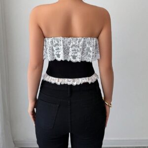 SHEIN Chiquease Summer Ladies Tube Top