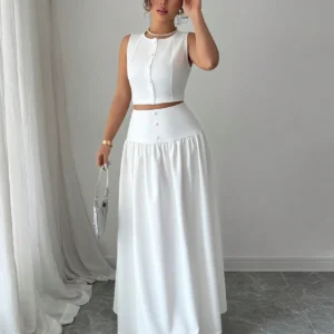 SHEIN Elenzga Women Two Pieces Outfits For Daily Wear