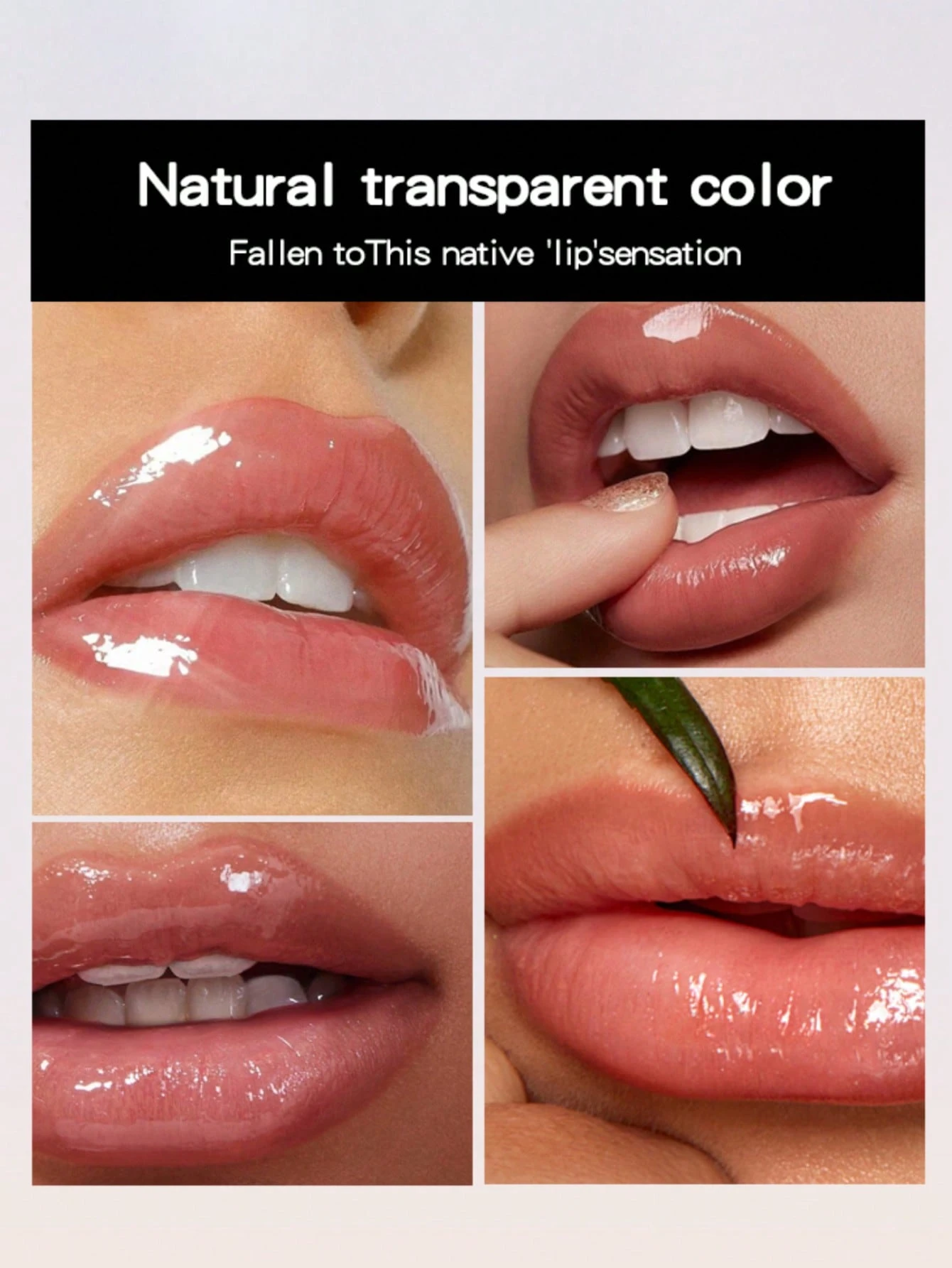 SHEIN Moisturizing High Gloss Lip Glow Oil With Big Brush Head