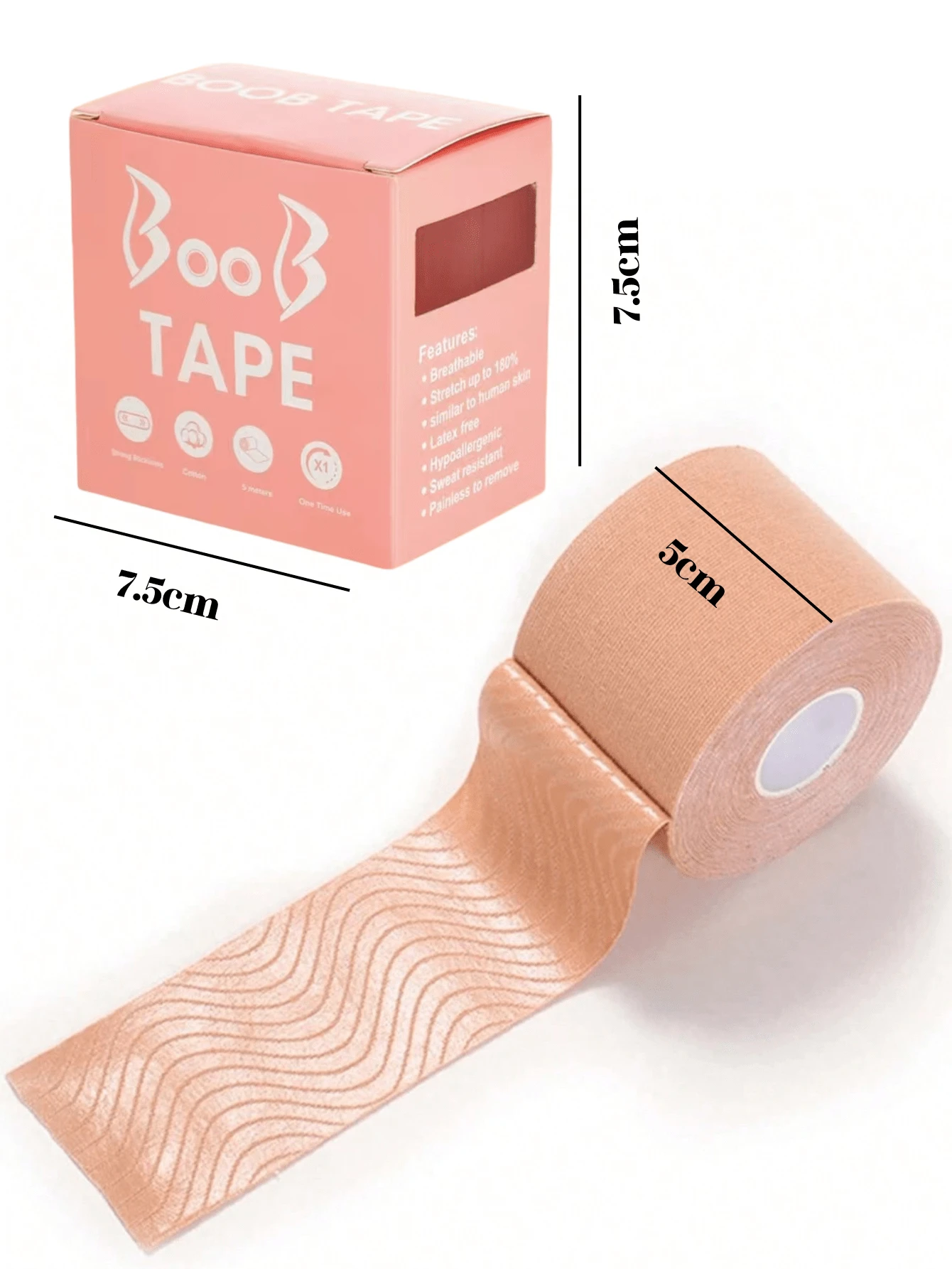 SHEIN Nipple Stickers Tape With Box Push-Up Bra Strapless Chest Pads Bra Stickers