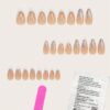 SHEIN Instantly Upgrade Your Look With 24Pcs Almond Shape Press On Nails