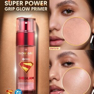 The Superman SHEGLAM Good Grip Glow Illuminating