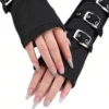 SHEIN Y2k Style Suitable Punk Gloves