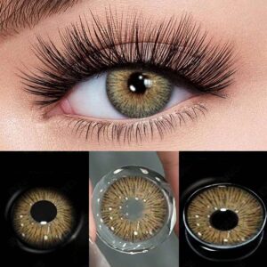 SHEIN 1 Pair Of Colored Contact Lenses, Annual Disposable