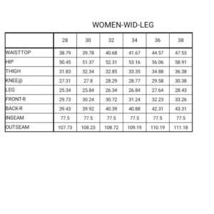 Wide Leg Front Pocket (Made in Egypt)