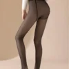 SHEIN CLAGAINER Plus Size 200g Thickened Thermal Pantyhose Stockings