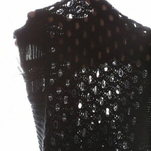 Alternative view of SHEIN Flirla Sexy Open Shoulder Hollow Out Ladies' Sweater Knit Pullover Fall Winter Outfit