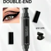 HANDAIYAN 2-In-1 Eyeliner Waterproof Sweatproof Long-Lasting Smooth