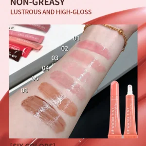 SHEIN Polypeptide Lip Gloss Liquid Lip Balm With Hydrating Glossy Plumping Effect