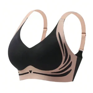 Alternative view of SHEIN Seamless Ice Silk Front Closure Wire-Free Lift-Up Sports Bra
